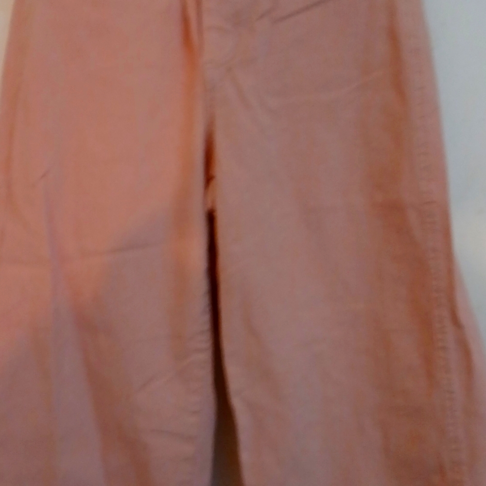 Pink Jean material but also great for work wear